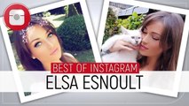 Filtre snapchat, animaux et coulisses des Mystères de l'amour... Le best of Instagram d'Elsa Esnoult