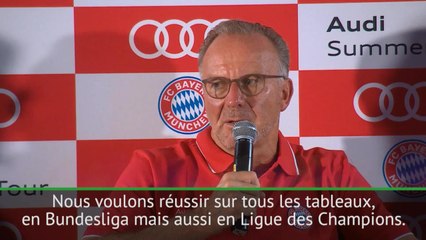 Bayern - Rummenigge : "Gagner sur tous les tableaux en attaquant"