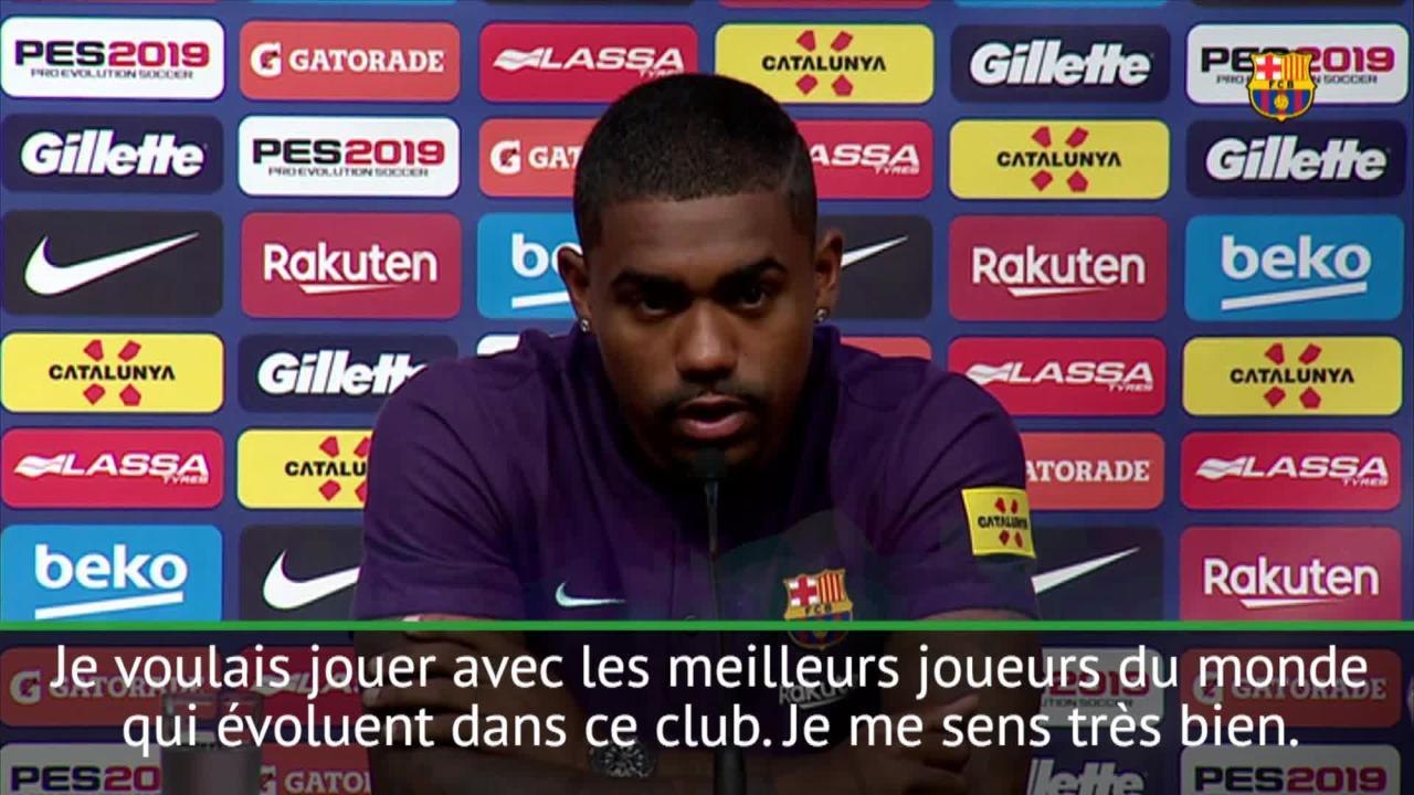 Transferts - Malcom : ''Barcelone, c'était mon rêve''