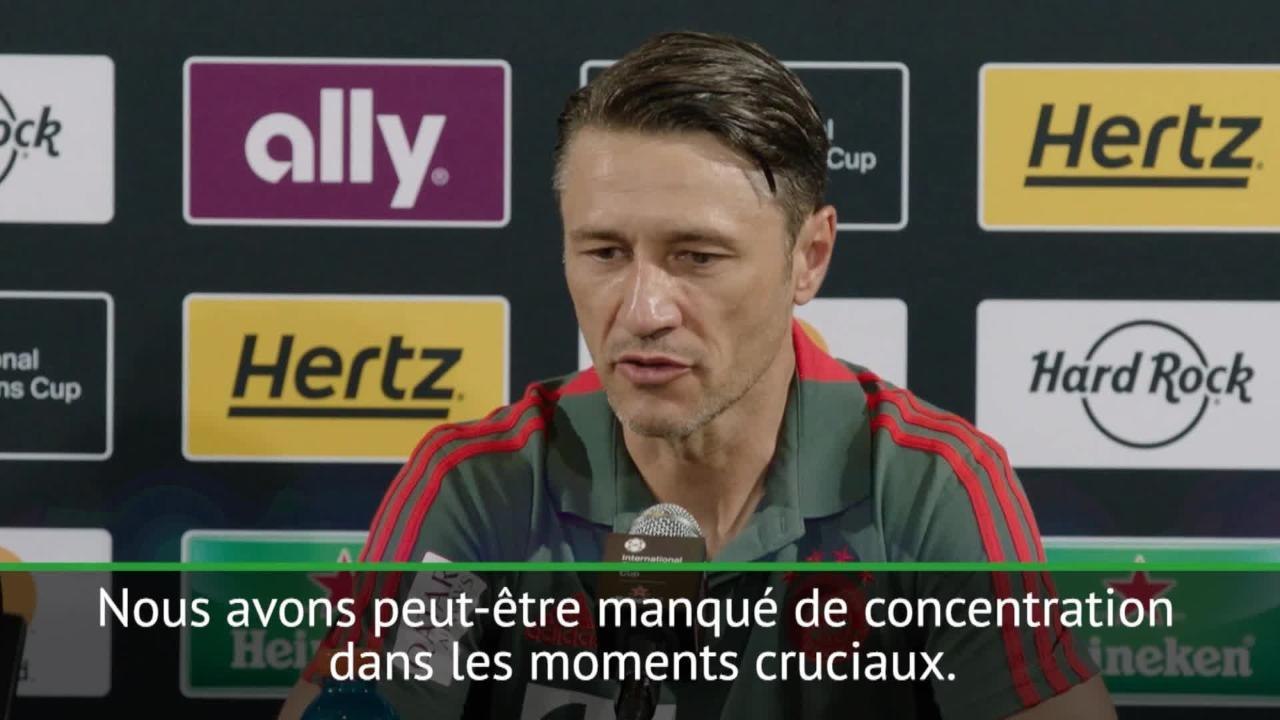 Bayern - Kovac: "Nous avons manqué de concentration"