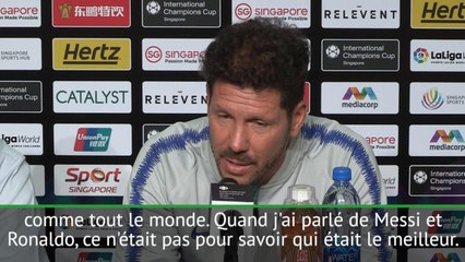 Liga - Finalement, Simeone prendrait Messi... et Ronaldo