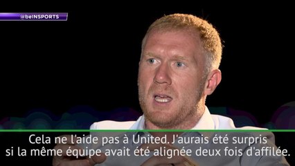 Man United - Scholes : "Pogba doit utiliser un peu plus son cerveau"
