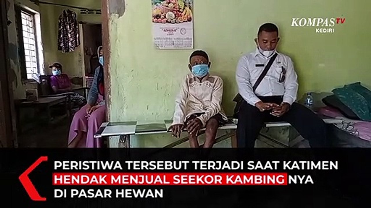 Tega! Seorang Kakek Penjual Kambing Ditipu Pembeli