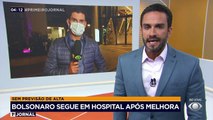 O presidente Jair Bolsonaro teve a sonda retirada, mas continua sem previsão de alta do hospital.