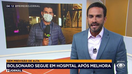 O presidente Jair Bolsonaro teve a sonda retirada, mas continua sem previsão de alta do hospital.