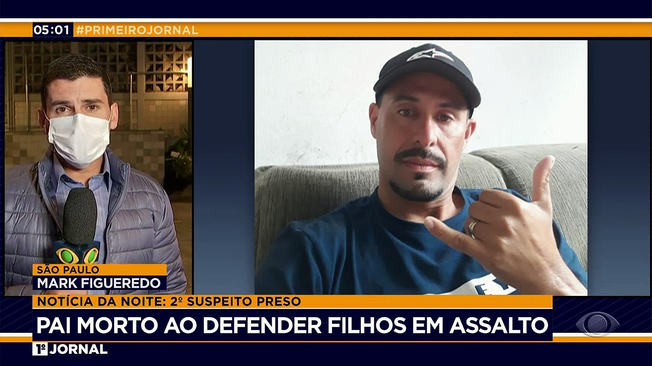 A polícia prendeu mais um suspeito de participação no roubo que acabou com a morte de um pai que tentou defender os filhos em Mauá, região metropolitana de São Paulo.