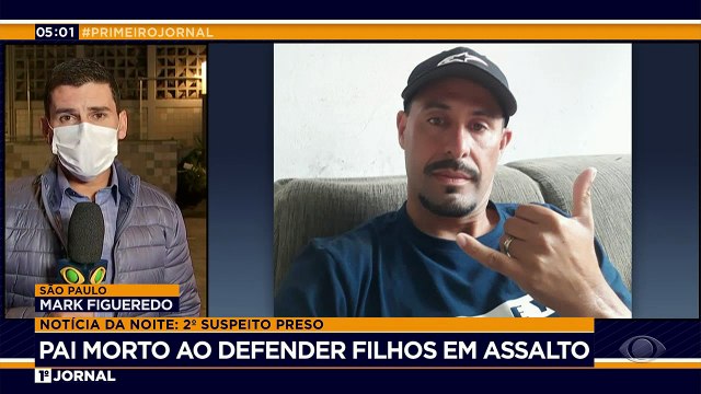 A polícia prendeu mais um suspeito de participação no roubo que acabou com a morte de um pai que tentou defender os filhos em Mauá, região metropolitana de São Paulo.