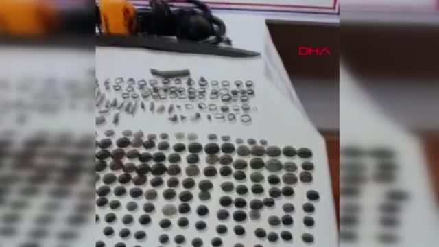 JANDARMA 1124 PARÇA TARİHİ ESER ELE GEÇİRDİ