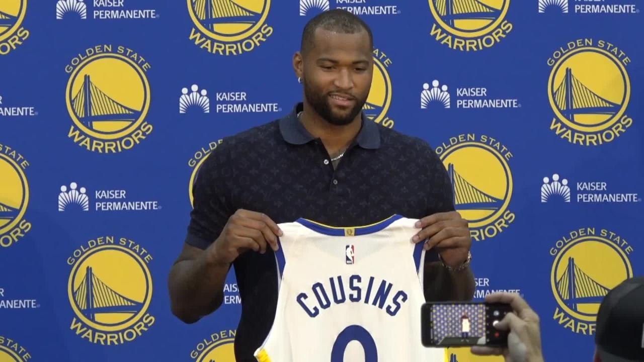 NBA - DeMarcus Cousins, nouveau Golden State Warrior