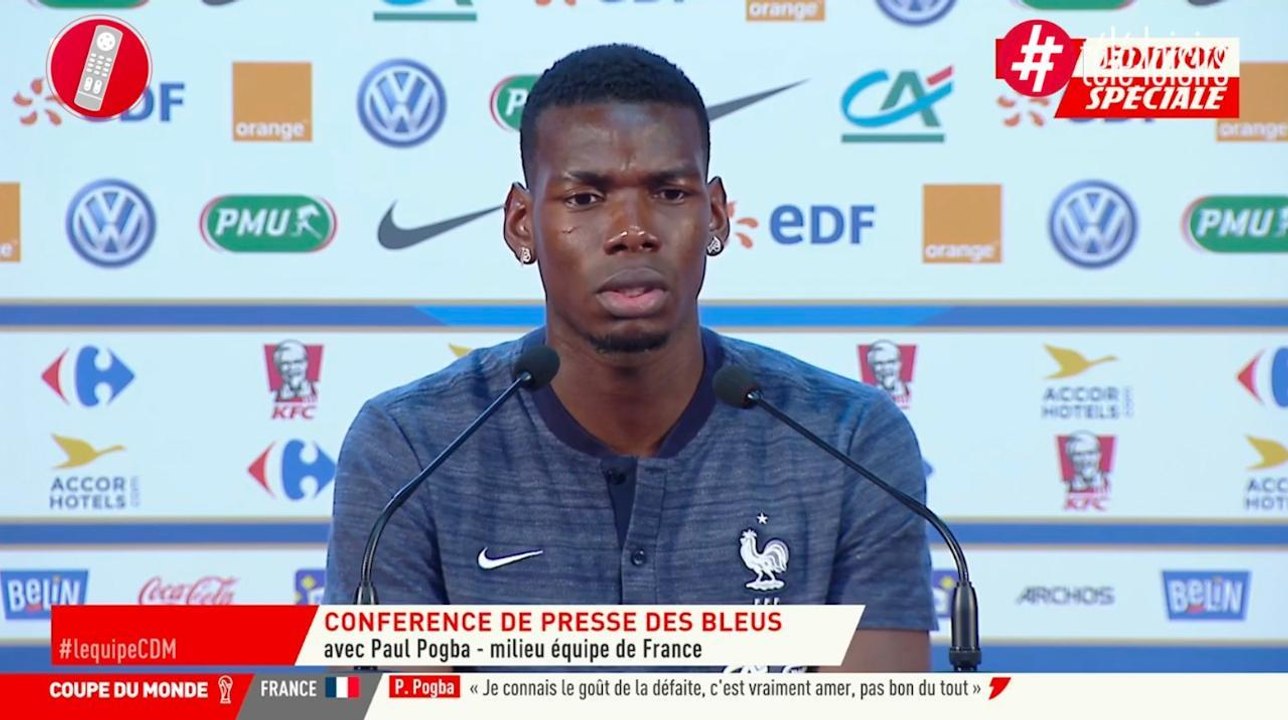 "On ne va pas faire la même erreur" : Paul Pogba reconnaît que la défaite des Bleus à l'Euro 2016 était due à un excès de confiance