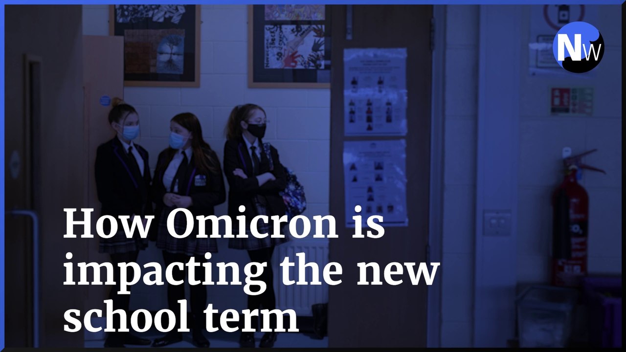 How is Omicron impacting the new school term?