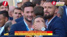 Lucas Hernandez chambre les Belges sur le perron de l'Elysée et se fait bâillonner par Olivier Giroud