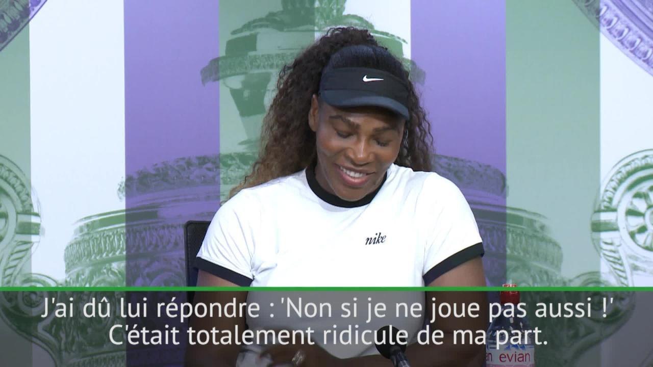 Wimbledon - Williams : "Encore plus compétitrice qu'avant"