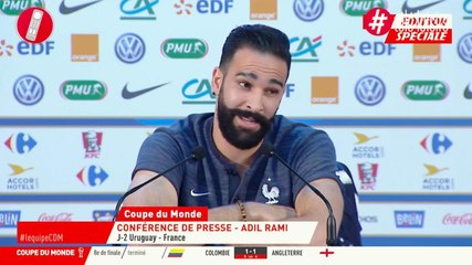 Coupe du monde 2018 : Adil Rami fait le show et vanne Blaise Matuidi en conférence de presse