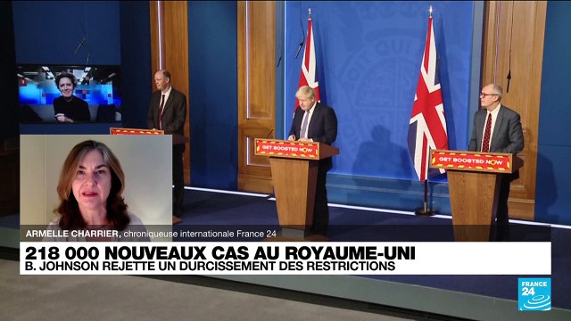 Royaume-Uni : Boris Johnson rejette un durcissement des restrictions