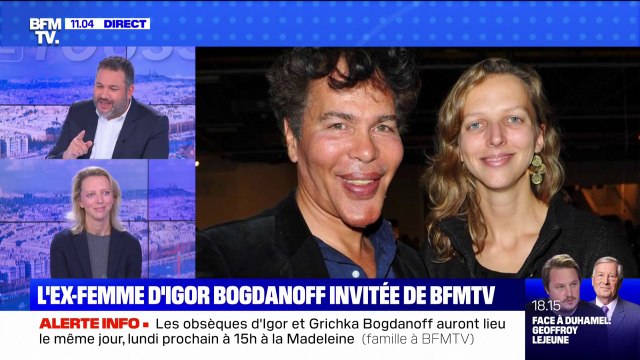 Ils n'ont pas pu être séparés trop longtemps : l'ex-femme d’Igor Bogdanoff témoigne sur BFMTV
