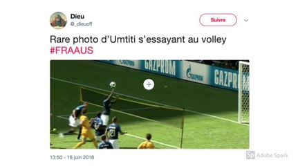 Mondial 2018 : la main de Samuel Umtiti pendant France/Australie fait le buzz