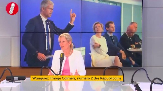 La classe politique réagit après le limogeage de Virginie Calmels par Laurent Wauquiez...