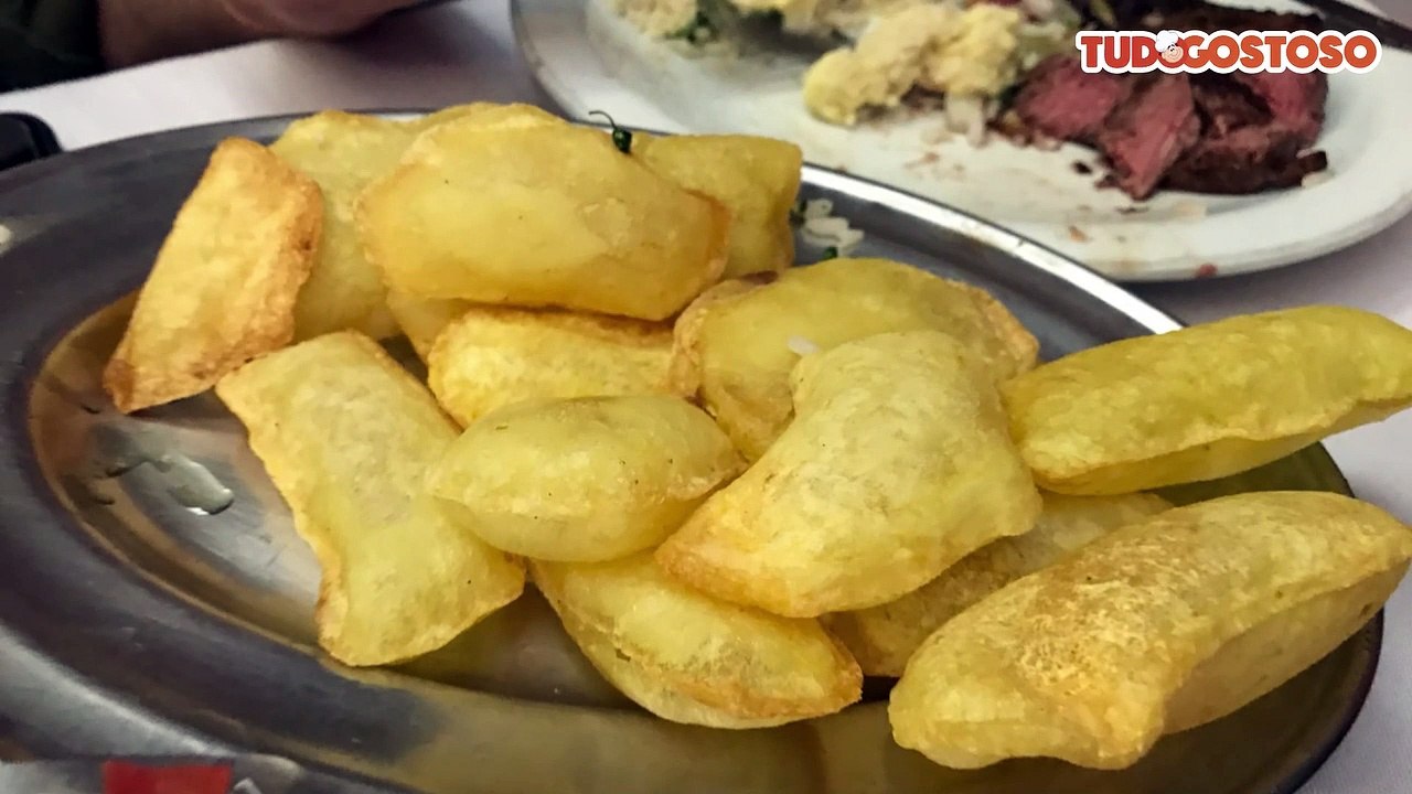Batata pastel ou batata souflé