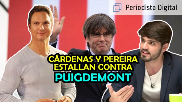 Bestial hartazgo de Javier Cárdenas y Hugo Pereira con Puigdemont: ¡Sinvergüenza!