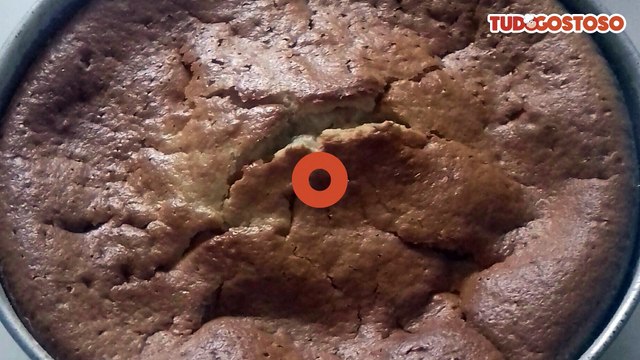 Bolo fácil de banana no liquidificador