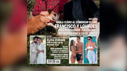 Elena Furiase embarazada de su segundo hijo