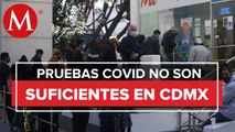 Tras fiestas decembrinas, aumenta demanda para pruebas de covid-19 en CdMx