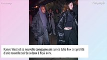 Kanye West : Première apparition officielle avec sa nouvelle chérie, Julia Fox