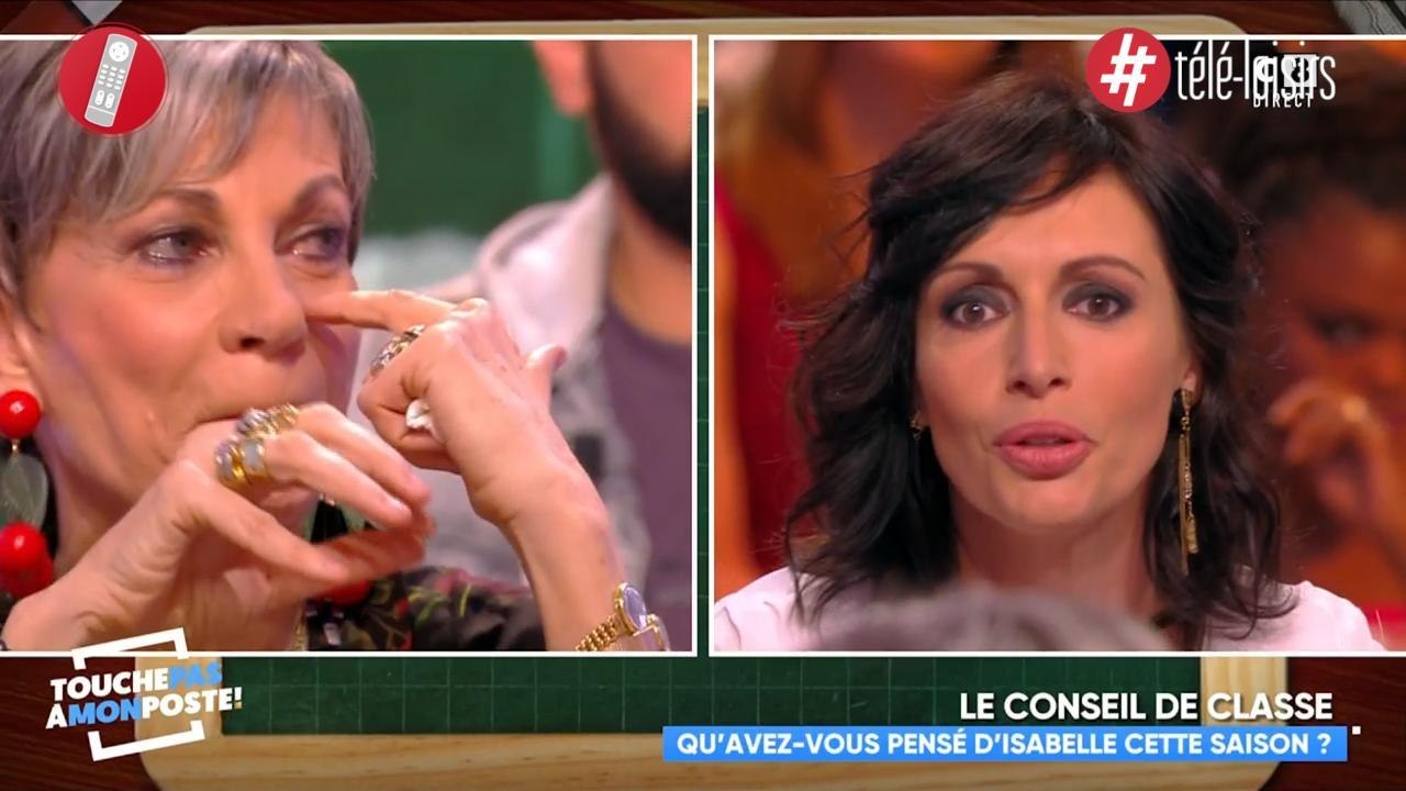 Isabelle Morini-Bosc fond en larmes dans Touche pas à mon poste