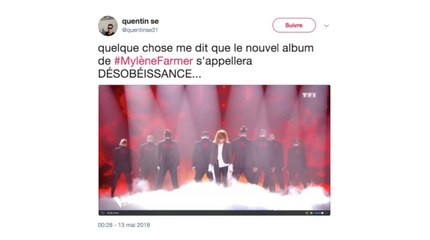 Accusée de playback dans The Voice, Mylène Farmer a-t-elle livré le titre de son nouvel album ?