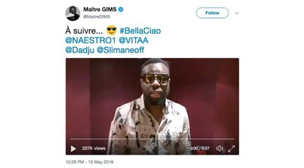Maître Gims remixe Bella Ciao : les internautes outrés