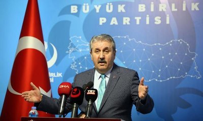 Destici: Büyük Birlik Partisi'nin yeri Cumhur İttifakı'dır