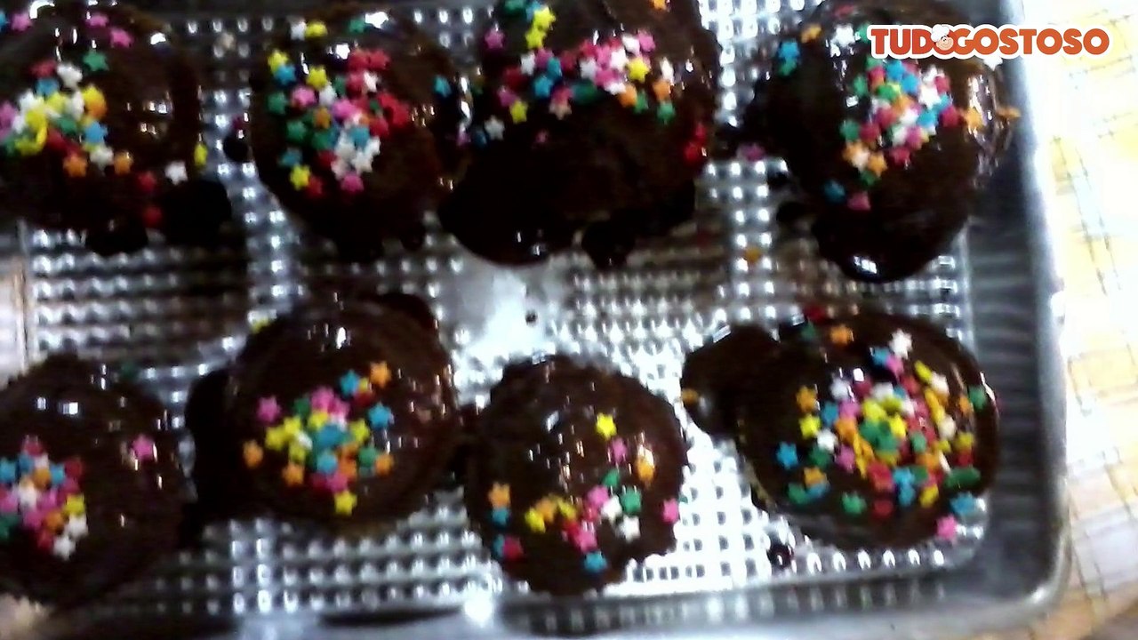 Cupcake de chocolate