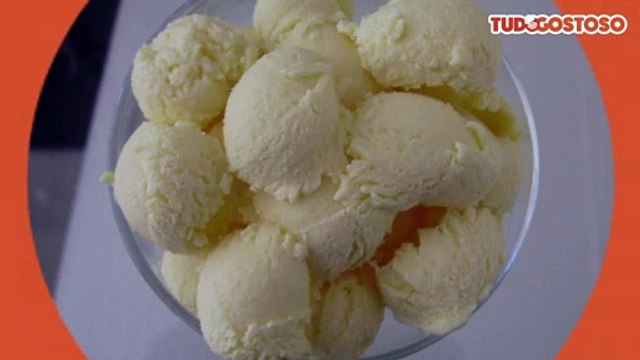 Sorvete de milho verde natural