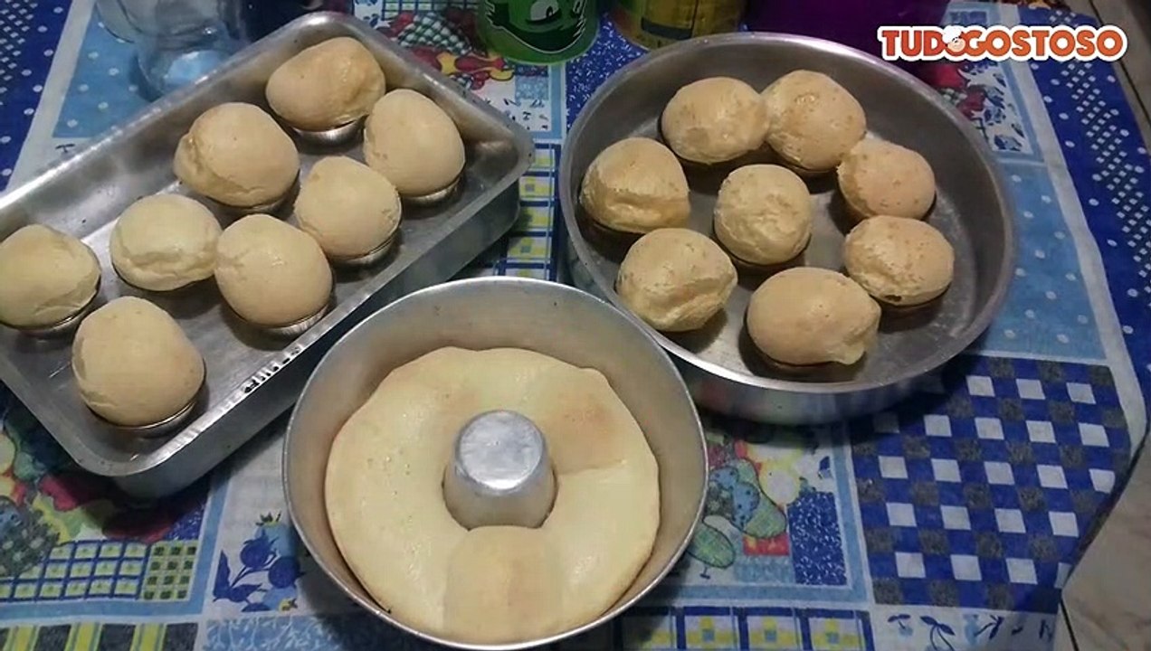 Pão de queijo de liquidificador (com polvilho azedo)
