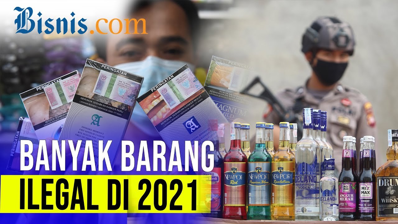 Deretan Barang Ilegal Yang Paling Banyak Disita 2021