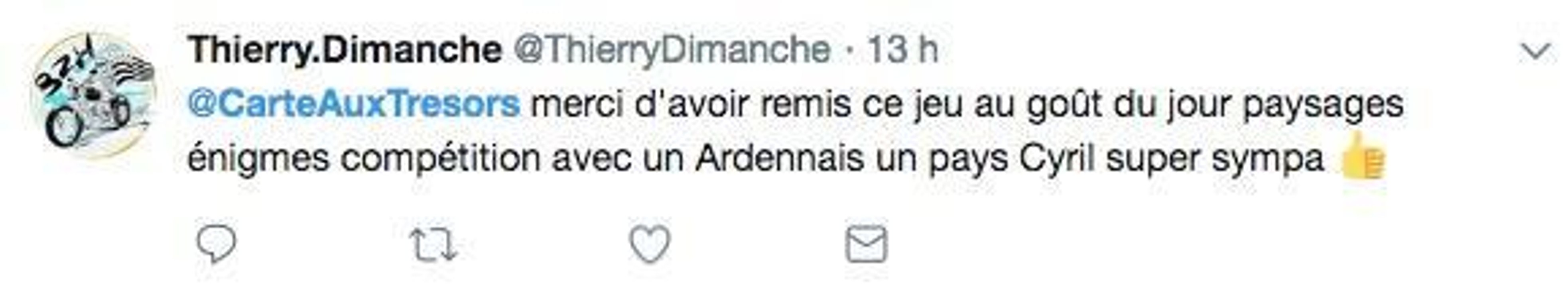 La carte aux trésors : les internautes sous le charme de Cyril Féraud