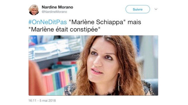 Marlène Schiappa ridiculisée sur Twitter après sa leçon de grammaire ratée sur La Fête à Macron