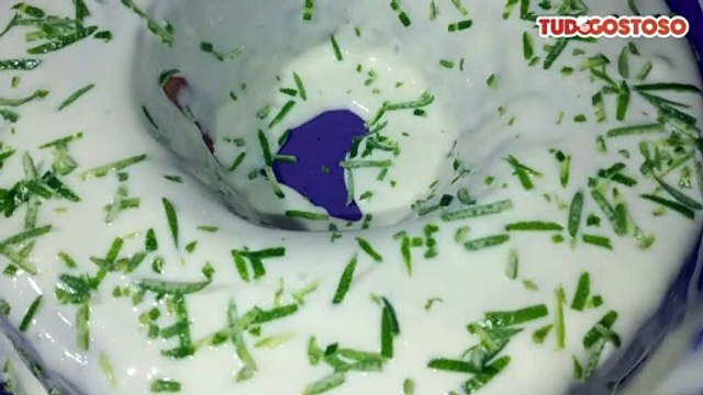 Cobertura de creme de leite