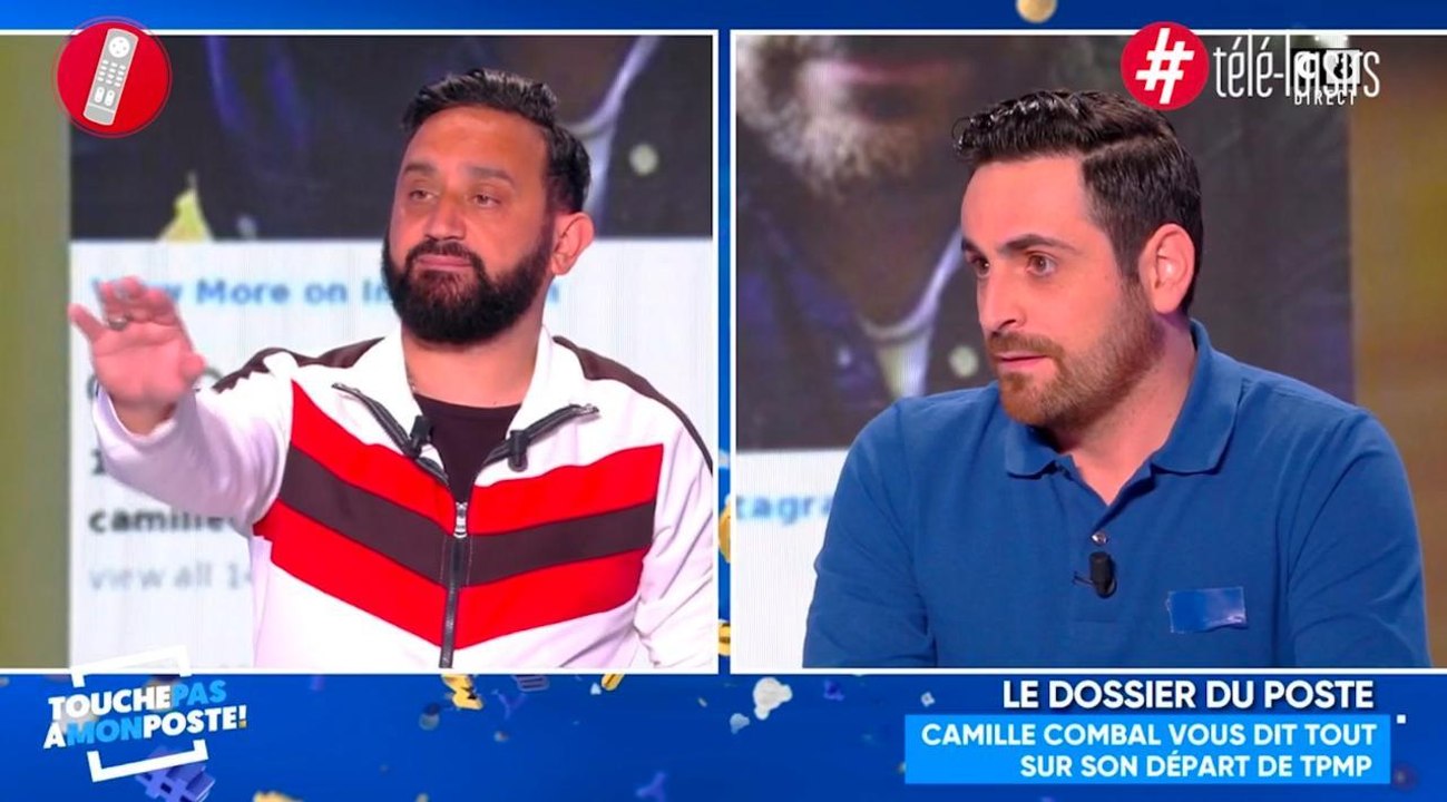 Après l'annonce de son départ de TPMP, Camille Combal donne des explications en direct