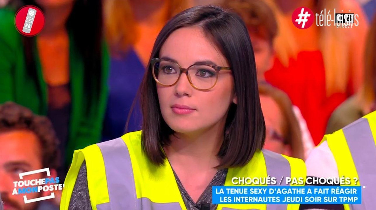 Agathe Auproux toujours touchée par les critiques reçues sur sa tenue sexy lors des 8 ans de TPMP
