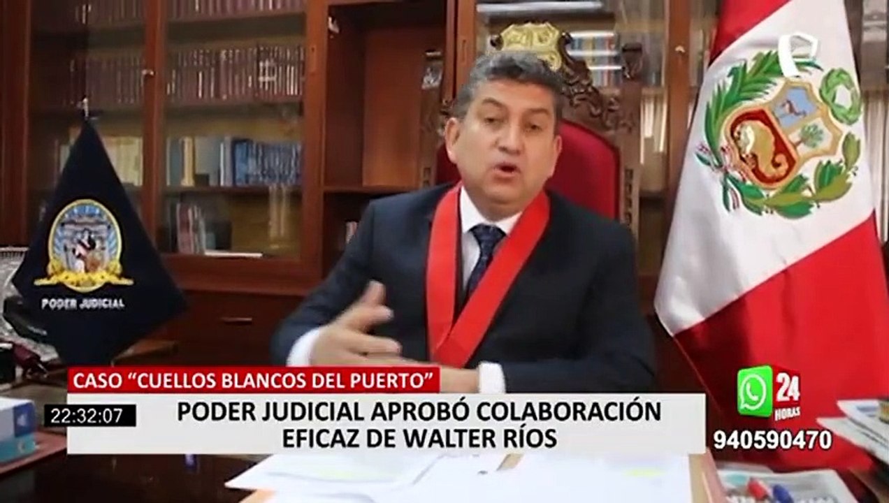 Caso 'Cuellos Blancos del Puerto': Walter Ríos fue condenado a 12 años de cárcel