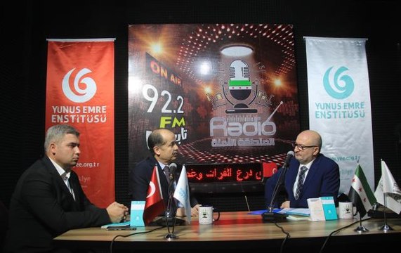 Suriye Azez'deki Güvenli Bölge Radyosu , Türkçe yayına başladı