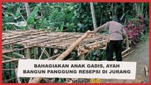 Bahagiakan Anak Gadis Satu-satunya, Ayah Buat Panggung Resepsi di Jurang, Warganet Terharu