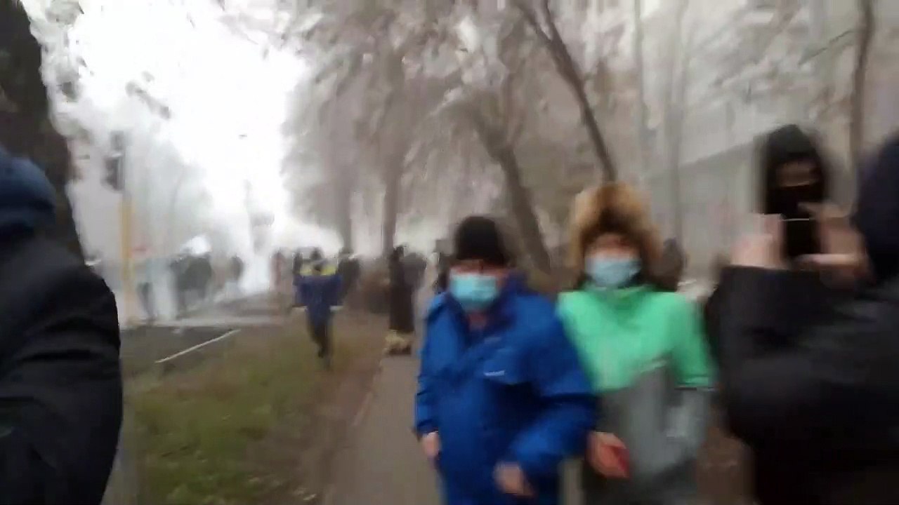 Dramatische Bilder der Krise in Kasachstan: 200 Festnahmen bei Protest gegen Gaspreise