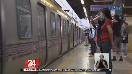 DOTr: 345 sa 1,709 na tauhan ng iba't ibang railway system ang nagpositibo sa antigen; 56 positibo sa COVID | 24 Oras