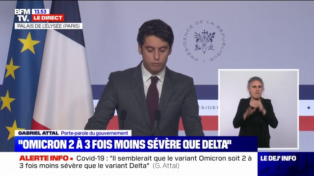 Gabriel Attal: Nous avons décidé de la dissolution de l'Association allonnaise pour le Juste milieu, l'association Al Qalam (...) et les Zouaves