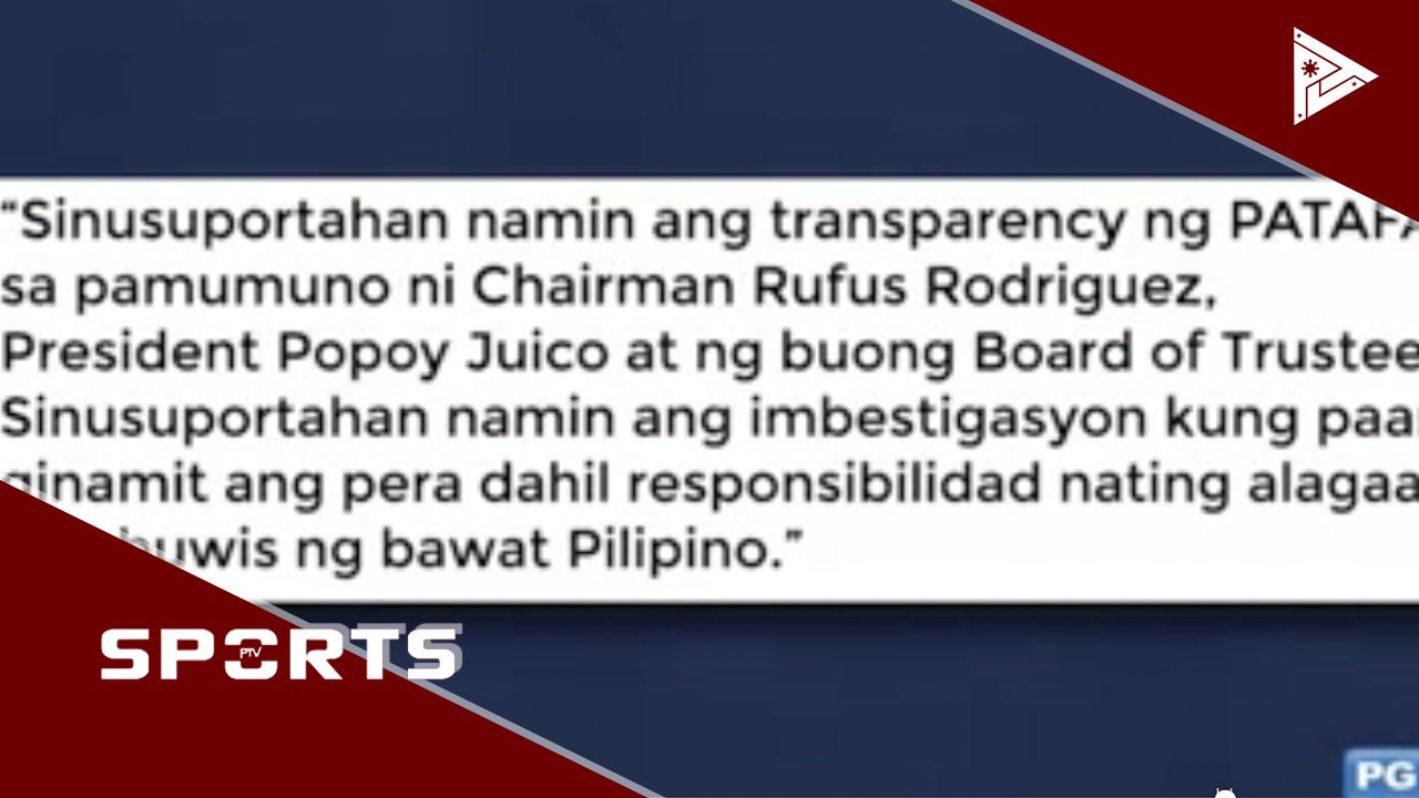 Ilang personalidad, nagpakita ng suporta sa PATAFA #PTVSports