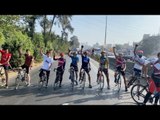 انطلاق ماراثون الدراجات بعنوان لياقتك مناعتك بالدقهلية ضمن احتفالات أكتوبر