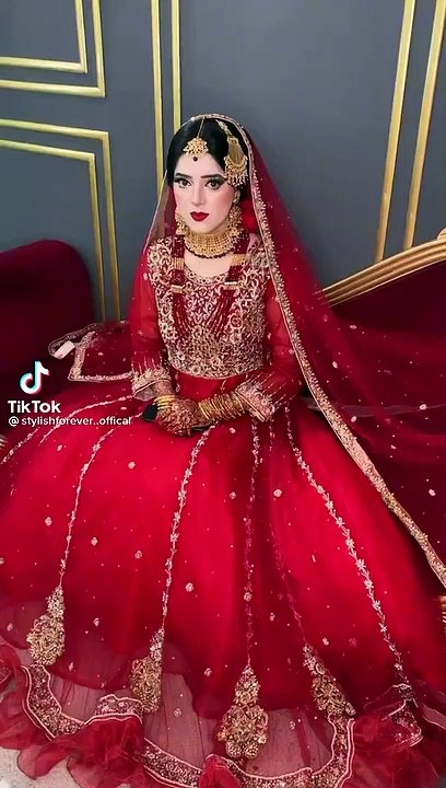 Beautiful bridal dress